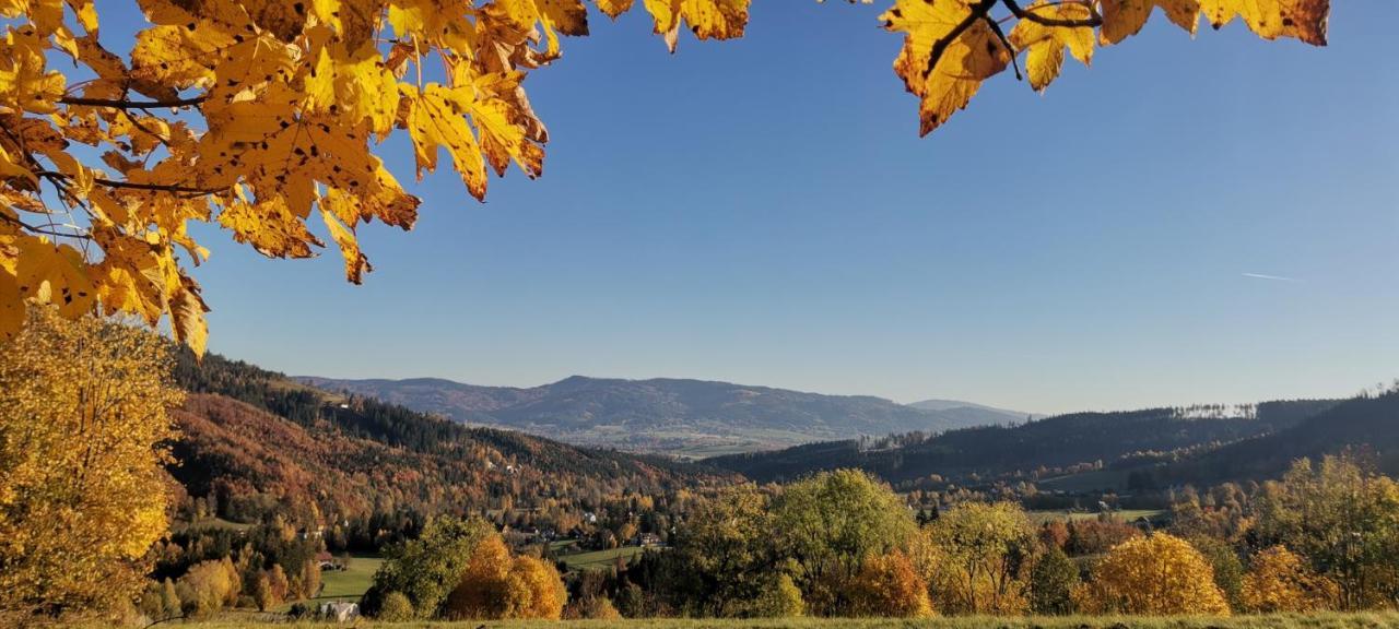 Penzion Rzehaczek Dolní Lomná Exteriör bild